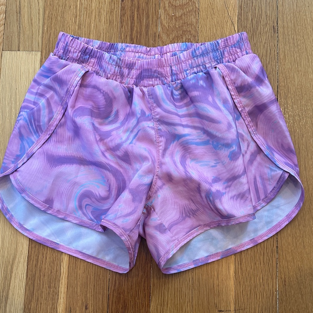 All in Motion, Pink and Purple girls Shorts, 10/12
